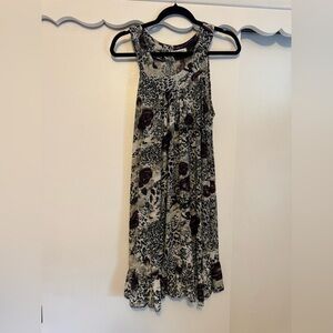 Chic Floral Print Maxi Dress